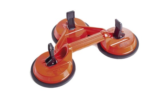 Ventosa Tripla de Metal